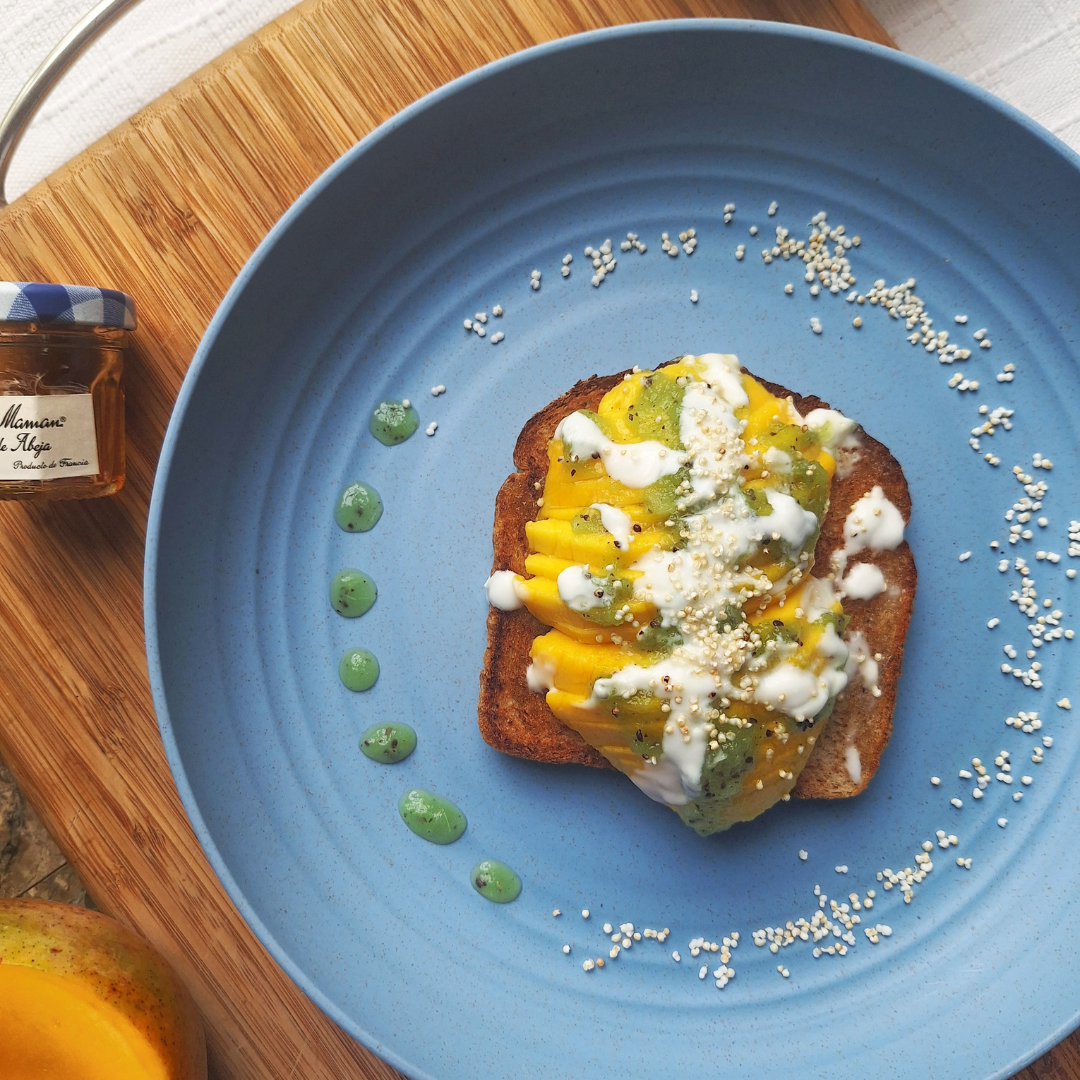 Tropical Extravaganza: Mango Tango Toast Bliss