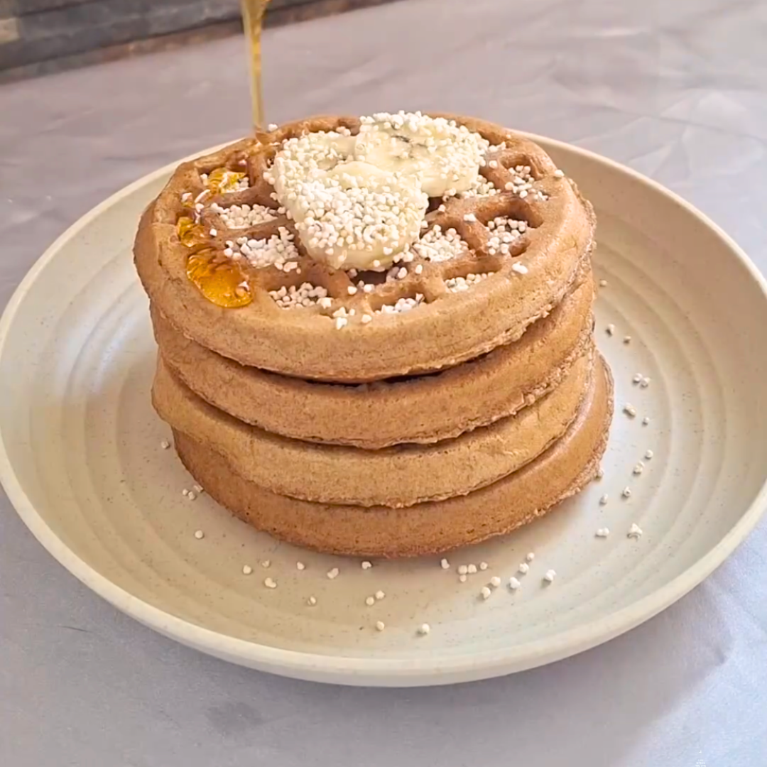 Banana Bliss Waffles: A Chef's Kiss for Breakfast