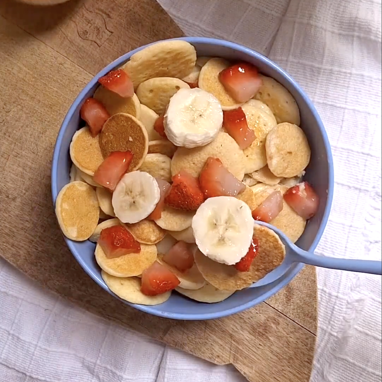 Mini Marvels: Pancake Cereal for Breakfast Bliss